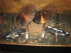 Pair Midstate Lamp Llc Model 1800 Non-electric Gas Light Lamps W  Shields