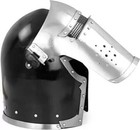 Helmet Medieval Barbuta Knight Templar Armor Steel Crusader Larp Armour
