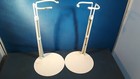 Doll Stands Set Of Two White Metal Stands For 12-20 Inch Dolls   Bears 2501 