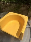 Vintage 1970 s Cosco   Yellow Reversible Child Booster Seat - 3  6  Hard Plastic
