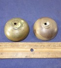 One Pair Vintage Western Electric 302 Brass Ringer Bells For Telephone B1a