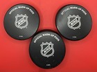 Rare Minnesota Wild Warm Up Pucks From Covid Cancelled Games  Car  Det  And Fla