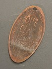 Very Rare 1980 Kewpie Doll Broom Sweeping Elongated Pressed Penny Copper Wheat