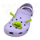 Shrek Crocs Croc Charm Shrek Meme Jibbitz 4 Ears   2 Nose Free Shipping