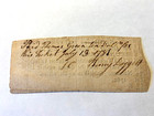 1780 New Haven Embossed Lottery Ticket - Bridge Over East River - Winning  10