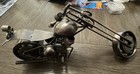 Collectible Handmade Metal Motorcycle Sculpture Diecast Model Motorbike Iron Art
