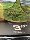 Dale Earnhardt   Sam Bass  Autographed Martinsville Framed Lithograph 131 Of 360