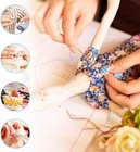 172pcs Sewing Kit Measure Scissor Thimble Thread Needle Storage Box Travel Set