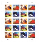 2021 Usps Postcard Rate Stamps Barns 5 Sheets Of 20 -100 Pcs 