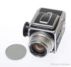 Hasselblad 500c Chrome Medium Format Camera W  80mm Lens 12 Back -cla d-  exc 