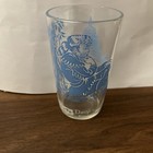 Vintage Davy Crockett Jelly Glass Blue