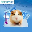 1-5 Bunny Hamster Guinea Pig Cooling Pad Rabbit Chinchilla Reptile Pet Icebed