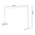 Wedding Square Arch Backdrop Metal Stand Flower Frame For Party Wedding Decor