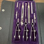 Vintage B k  Elliott Company Drafting Tool Set With Case