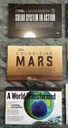National Geographic Supplements maps - Mars  Solar System  Sun  Earth  lot Of 6 