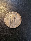 1927 P Standing Liberty Quarter Vf  Key Date