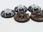 Warhammer Lord Of The Rings Mirkwood Giant Spiders X6 Bi176