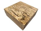 Spalted Tamarind Bowl Blank 4x4x2 Turning Square Carving Block- Free Us Shipping