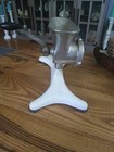 Vintage  Ss   Alum Enterprise No Clamp Meat Grinder  k-1978 