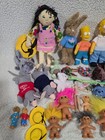 Mixed Vintage Toy Lot Dolls  Plush  Trolls  Simpsons  Bears  Pooh  Betsy    More