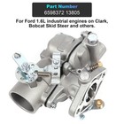 New Carburetor For Ford 1 6l  Clark  Bobcat  Skid Steer  Clark Zenith 6598372