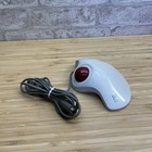 Vintage Logitech Trackman Marble T-ch11   Mouse With  Ps 2 Connector