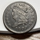1809 Classic Head Half Cent 1 2 Penny ---- Stunning Rare Coin ----  xd224