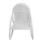 New In Box - White Hoohobbers Children s Foldable Mesh Rocking Chair
