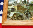 Korean War Print  Mort Kunstler  300th Artillery At Soyang  Korea 1951  Wall Art