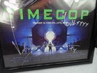 11x17 Framed Jean Claude Van Damme Autographed Signed Time Cop Movie Poster
