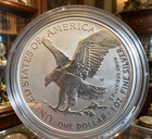      1776 - 2026 W Siiver Eagle Proof  1 250th Liberty Bell Privy First Strike