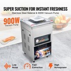 Uimoso Commercial Chamber Vacuum Sealer 900w Vacuum Packing Machine For Storage