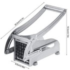 Heavy Duty Stainless Steel French Fry Cutter With Suction Feet For Potatoes Us