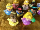 Fisher Price Little People Disney Princess Figures Lot Of 15