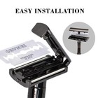 Double Edge Razor Blades - 100 Counts Safety 100 Count  Silver 