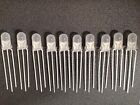 10x 5 Mm Bi-color Dual Green Red Led Diodes Light Mini Lamp C-anode Silver Leads