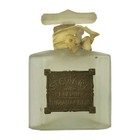 Antique Stewart Perfumer Indianapolis Crab Apple Perfume Bottle Frosted Glass