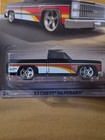 2017 Hot Wheels Chevrolet Trucks 100 Years  83 Chevy Silverado 