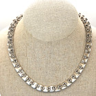 Vintage Mexico Taxco Sterling Silver 16   Necklace