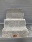 Eheyciga 4-step 18  Tall Gray Washable Pet Stairs