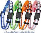 Cat Collars  Breakaway Kitten Collar  Cute Kitty Collar In 4 Pack  Pet Supplies 