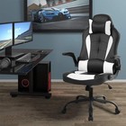 Gaming Chair Racing Style Office Chair High Back Desk Chair Executive Pu Leat   