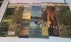 7 Vtg Conoco Road Maps Ks Tx Sd Ne Ik Mn Co Good Condition Folded - 1960 s