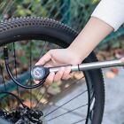 Bike Pump Portable- Mini Bicycle Pump With Pressure Gauge Fits Presta And