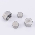 304 Stainless Steel Bsp Female Blanking Cap Stop End Lock For 1 4 -2  Water Pipe