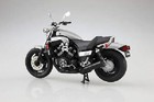 Aoshima Yamaha Vmax Silver 1 12 Scale Motorcycle Diecast Model New Japan F s