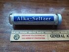 Vtg Large Size Alka-seltzer Bottle Original Label   Lid - Empty  6  H