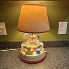 Vintage 1984 Fisher Price Baby Room Musical Rocking Horse Nursery Lamp