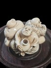 Antique Asian Figurine Hand Carving Museum Quality