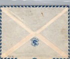 1941 Abdijan Ivory Coast French Colonies Aof Air Mail Cover To France